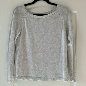 Gap sweater, white/grey sweater